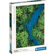 Clementoni FINAL SALE Clementoni Tropical Aerial Puzzle 500pcs -ORIGINAL BOX SIZE