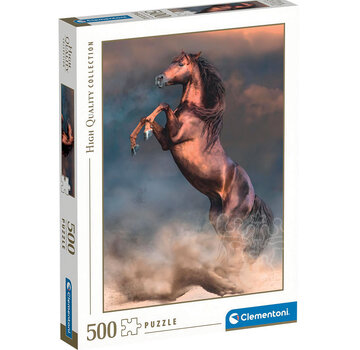 Clementoni FINAL SALE Clementoni Wild Red Stallion Puzzle 500pcs - ORIGINAL BOX SIZE
