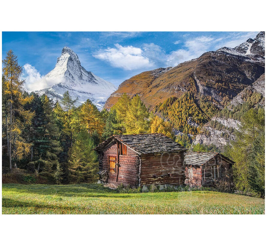 Clementoni Charming Matterhorn Puzzle 500pcs - ORIGINAL BOX SIZE