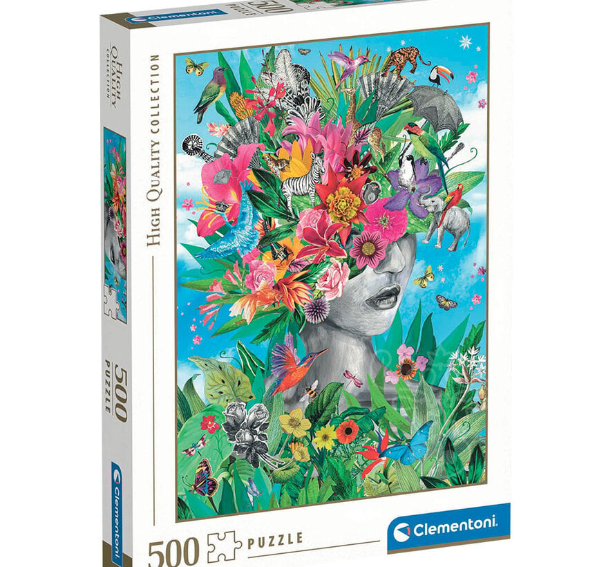 Clementoni Head in the Jungle Puzzle 500pcs