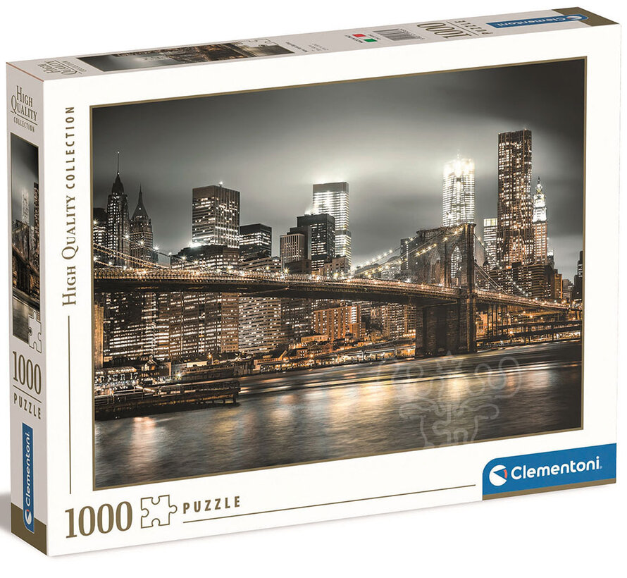 Clementoni New York Skyline Puzzle 1000pcs - ORIGINAL BOX SIZE