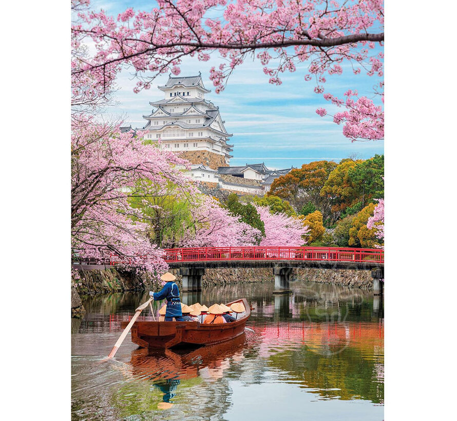 Clementoni Himeji Castle in Spring Puzzle 1000pcs