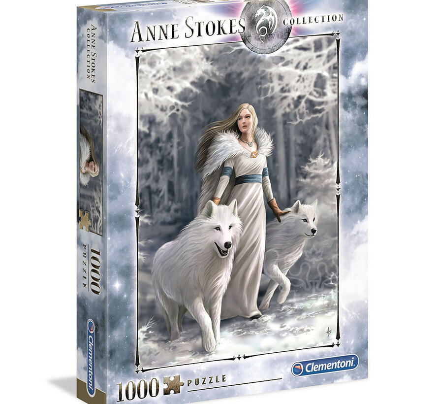 Clementoni Anne Stokes - Winter Guardians Puzzle 1000pcs - ORIGINAL BOX SIZE