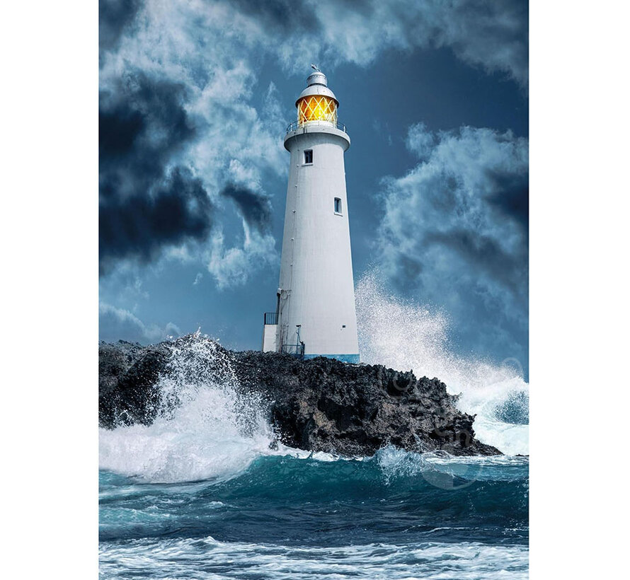 Clementoni Lightouse in The Storm Puzzle 1000pcs