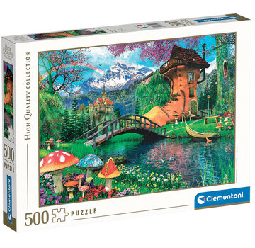 Clementoni Clementoni The Old Shoe House Puzzle 500pcs