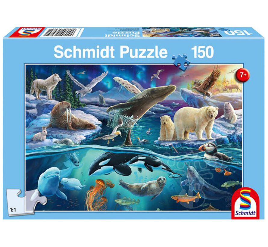 Schmidt Arctic animals Puzzle 150pcs
