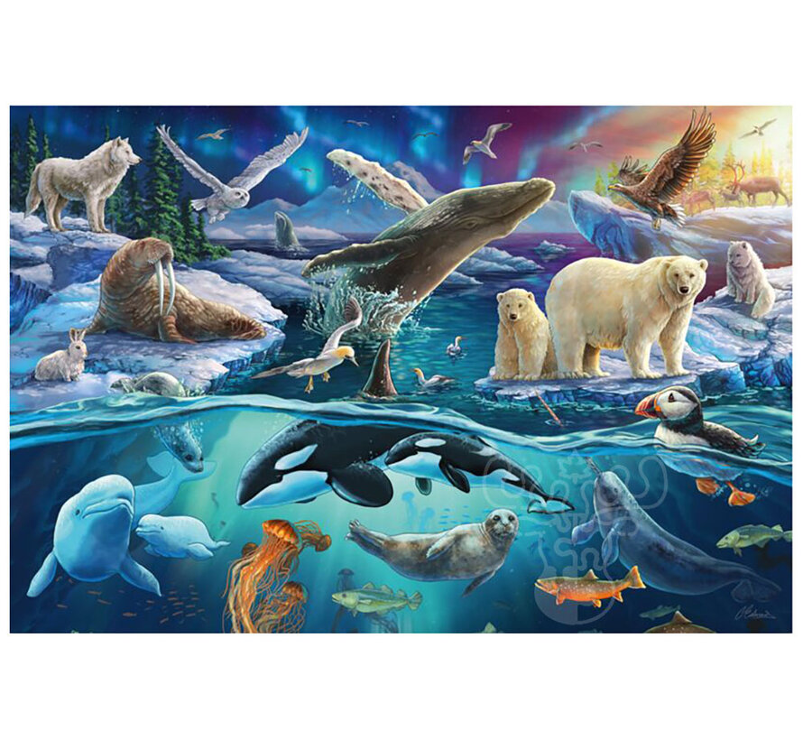 Schmidt Arctic animals Puzzle 150pcs