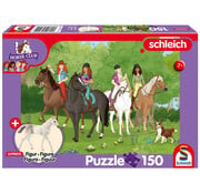 Schmidt Schmidt Trip to the Countryside Puzzle 150pcs + Schleich figurine