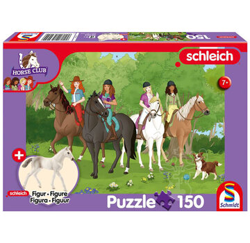 Schmidt Schmidt Trip to the Countryside Puzzle 150pcs + Schleich figurine