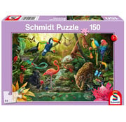 Schmidt Schmidt Jungle dwellers Puzzle 150pcs