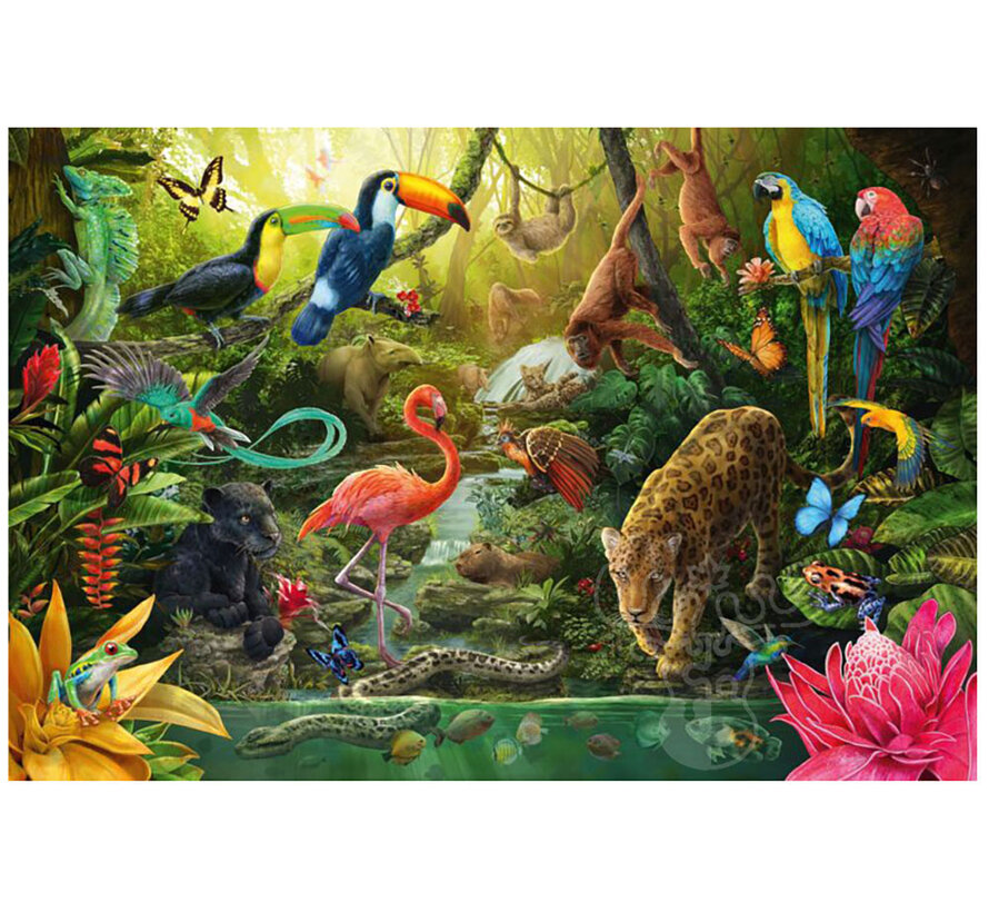 Schmidt Jungle dwellers Puzzle 150pcs