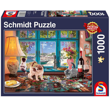 Schmidt Schmidt Puzzlers Desk Puzzle 1000pcs