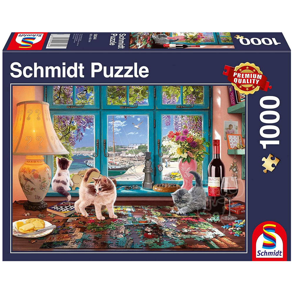 Workdesk Puzzles Schmidt Puzzlers Desk Puzzle 1000pcs - Puzzles Canada