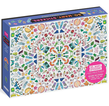 Workman Publishing Workman So. Many. Stickers. Puzzle 1000pcs