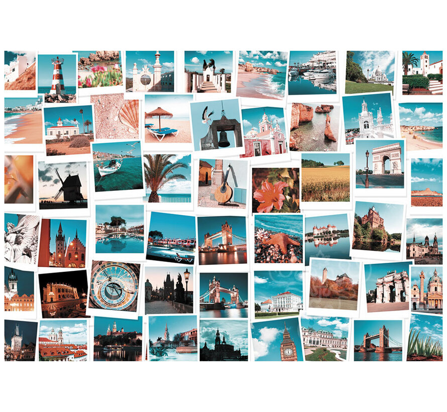 FINAL SALE Pierre Belvedere Travel Memories Puzzle 500pcs