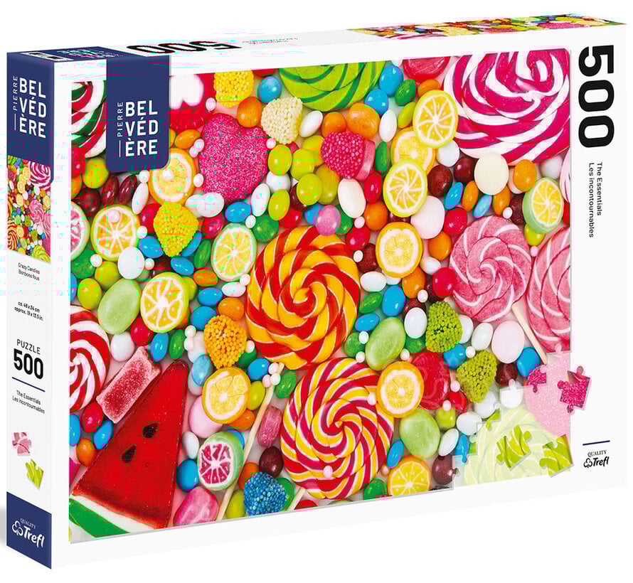 FINAL SALE Pierre Belvedere Crazy Candies Puzzle 500pcs