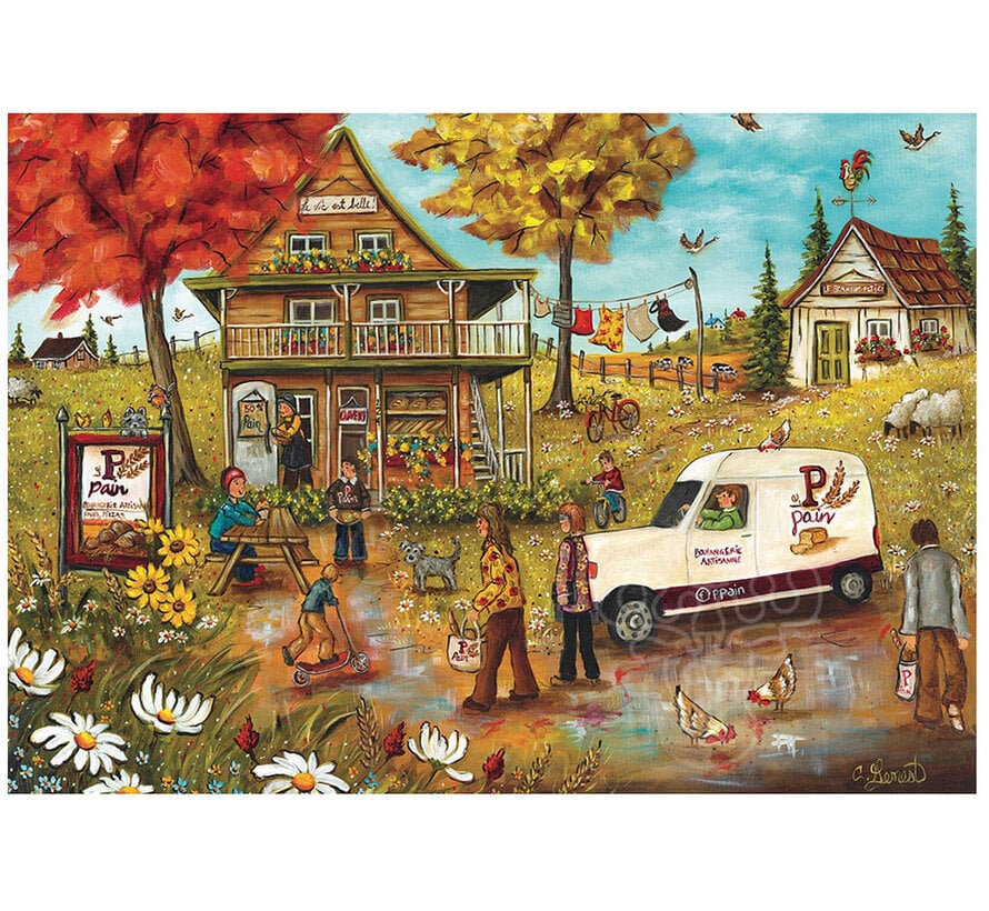 Pierre Belvedere Genest: Artisanal Bakery Puzzle 500pcs