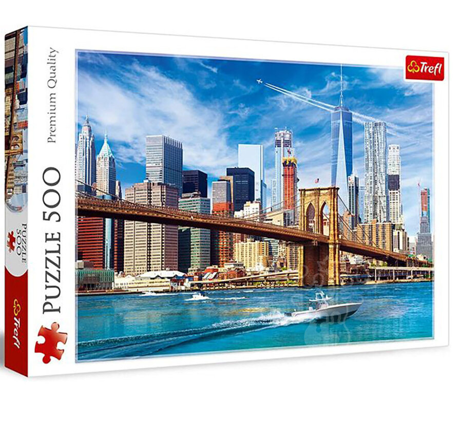 FINAL SALE Trefl View of New York Puzzle 500pcs