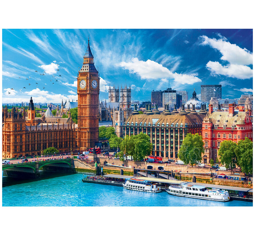 FINAL SALE Trefl Sunny Day in London Puzzle 500pcs