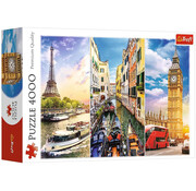 Trefl Trefl Trip around Europe Puzzle 4000pcs