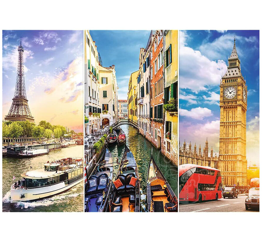 Trefl Trip around Europe Puzzle 4000pcs