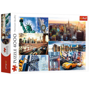 Trefl Trefl New York - collage Puzzle 4000pcs