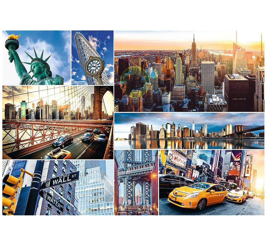Trefl New York - collage Puzzle 4000pcs