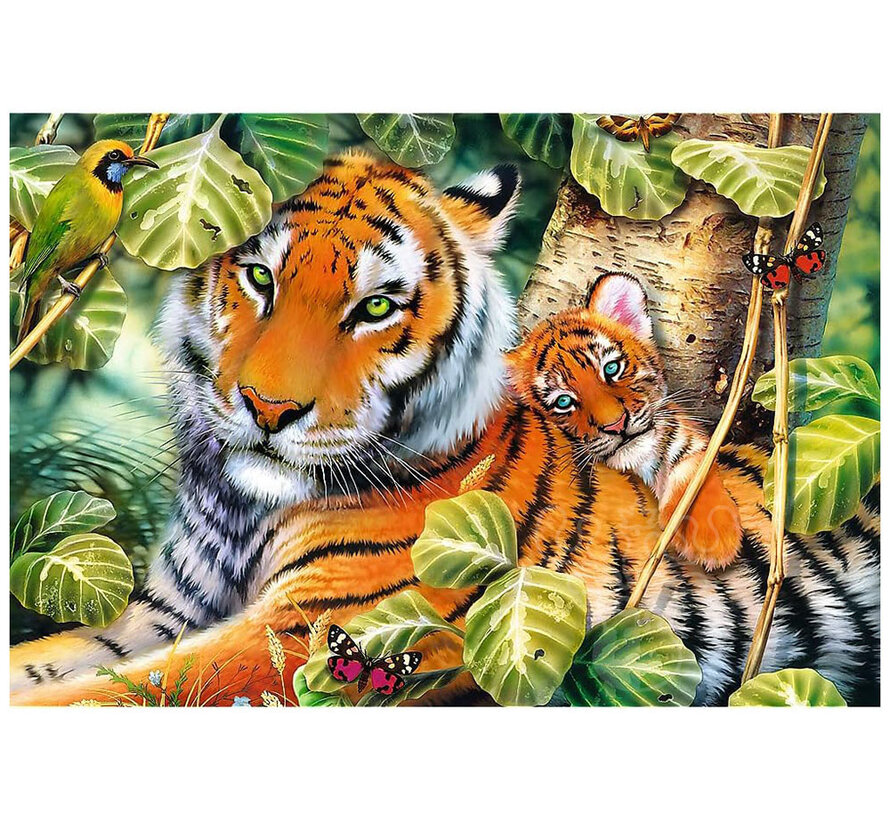 FINAL SALE Trefl Two tigers Puzzle 1500pcs