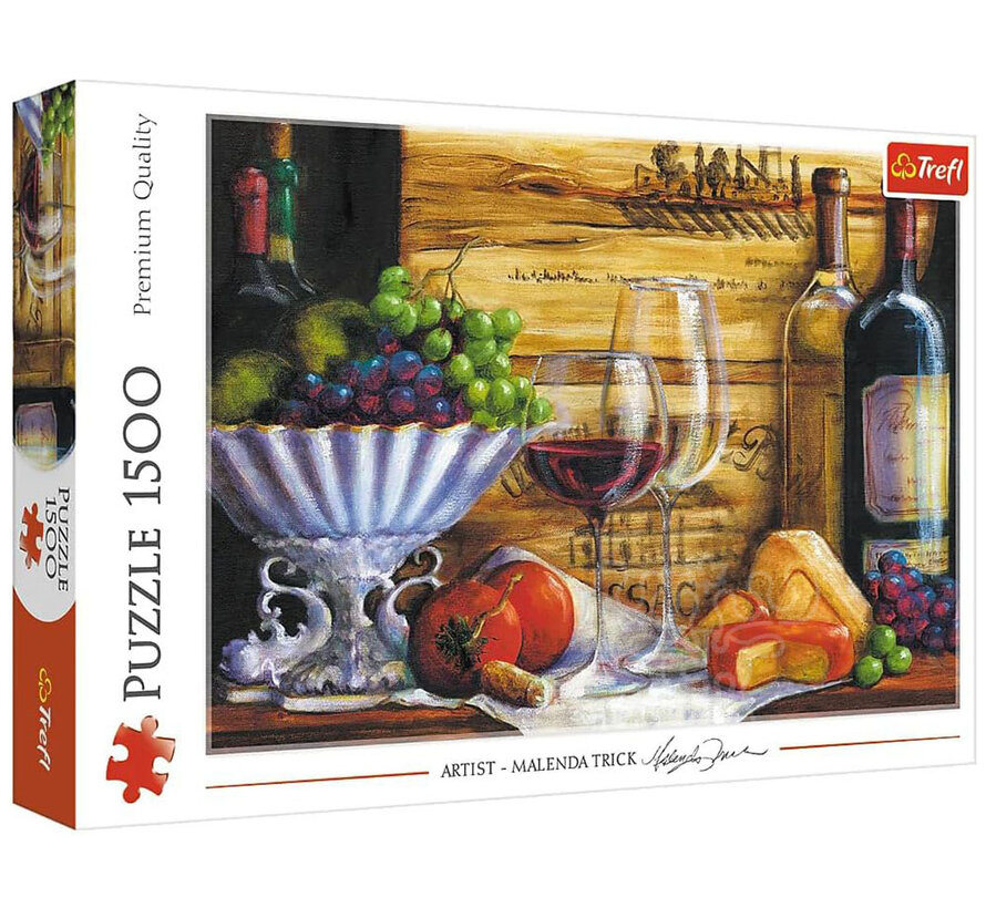 FINAL SALE Trefl In the vineyard Puzzle 1500pcs