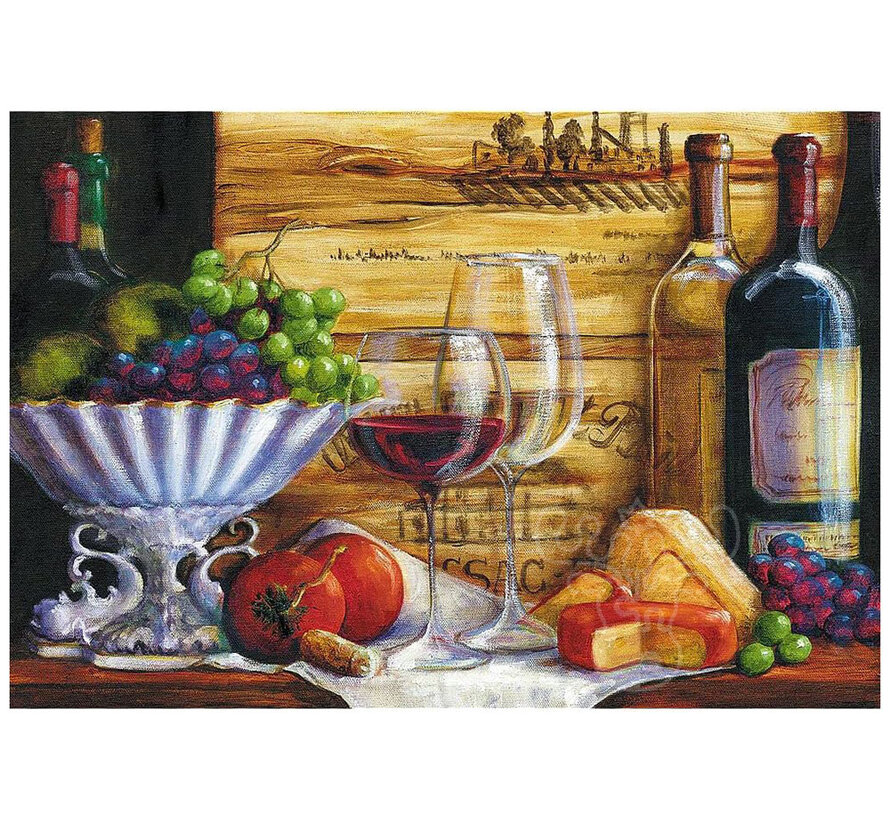 FINAL SALE Trefl In the vineyard Puzzle 1500pcs