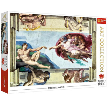 Trefl Trefl Art Collection  Michelangelo: The Creation of Adam Puzzle 1000pcs
