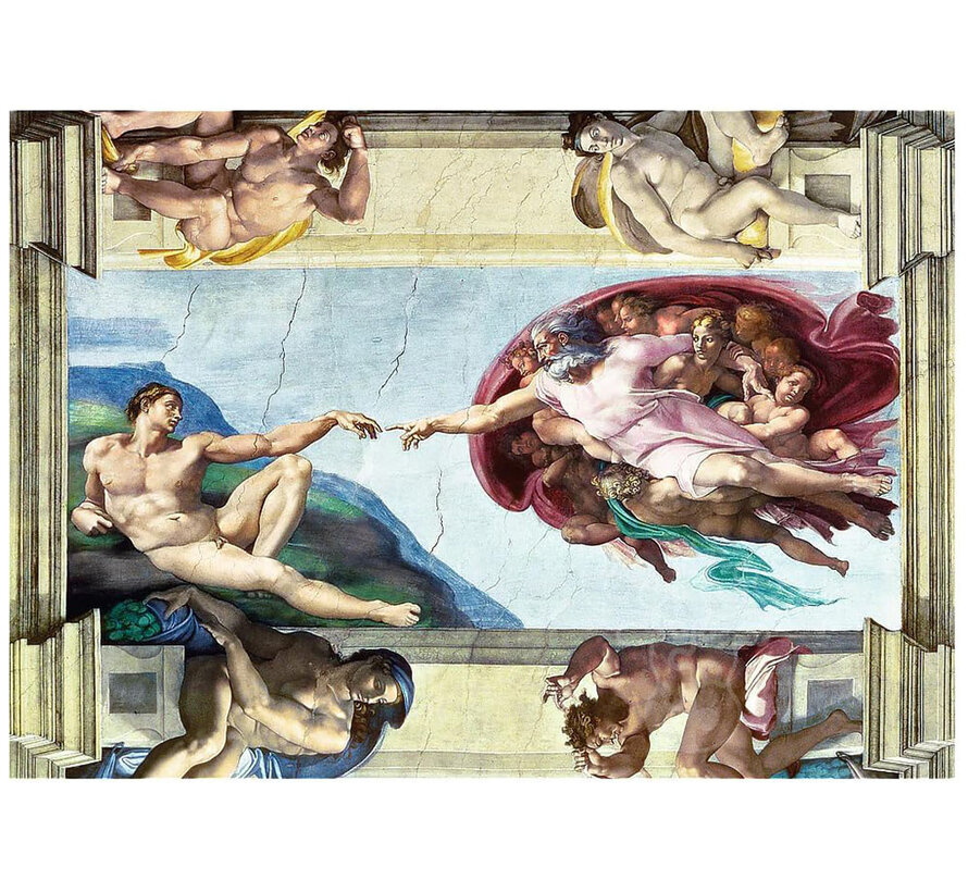 Trefl Art Collection  Michelangelo: The Creation of Adam Puzzle 1000pcs