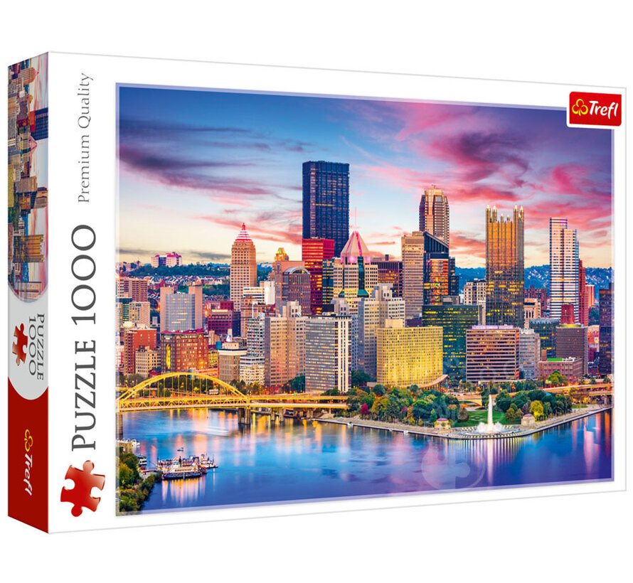 FINAL SALE Trefl Pittsburgh, Pennsylvania, USA Puzzle 1000pcs