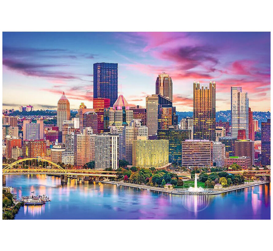 FINAL SALE Trefl Pittsburgh, Pennsylvania, USA Puzzle 1000pcs