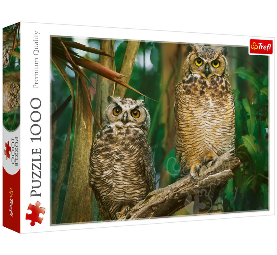 Trefl Snowy Owls Puzzle 1000pcs