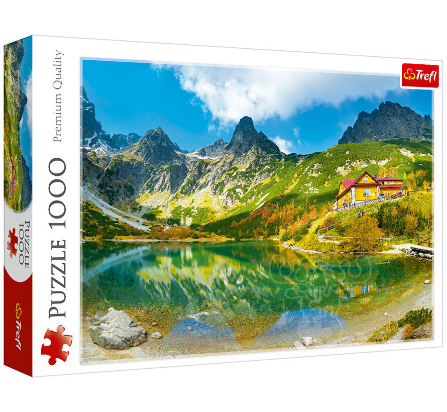 Trefl Belvedere Shelter over the Green Pond, Tatras, Slovakia Puzzle 1000pcs