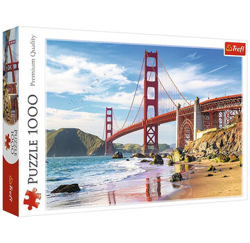 Trefl Trefl Golden Gate Bridge, San Francisco Puzzle 1000pcs