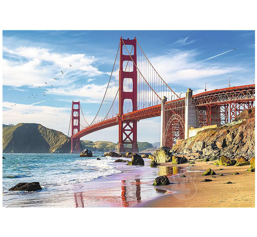 Trefl Golden Gate Bridge, San Francisco Puzzle 1000pcs