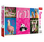 FINAL SALE Trefl Neon Color Line: Crazy Animals Puzzle 1000pcs