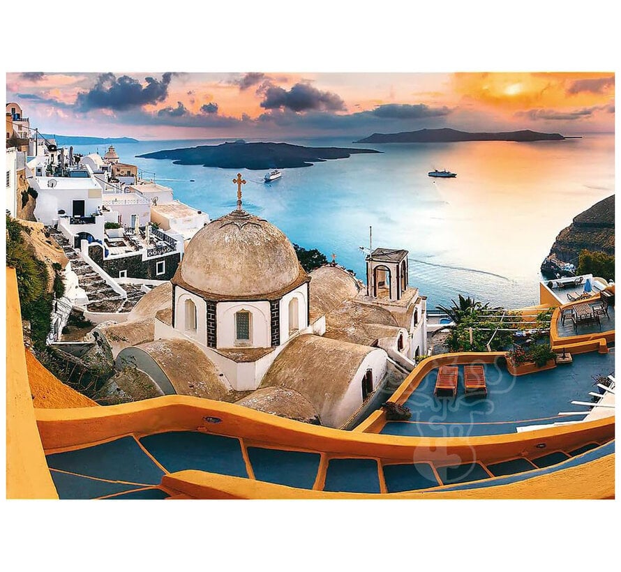 Trefl Fairytale Santorini, Greece Puzzle 1000pcs