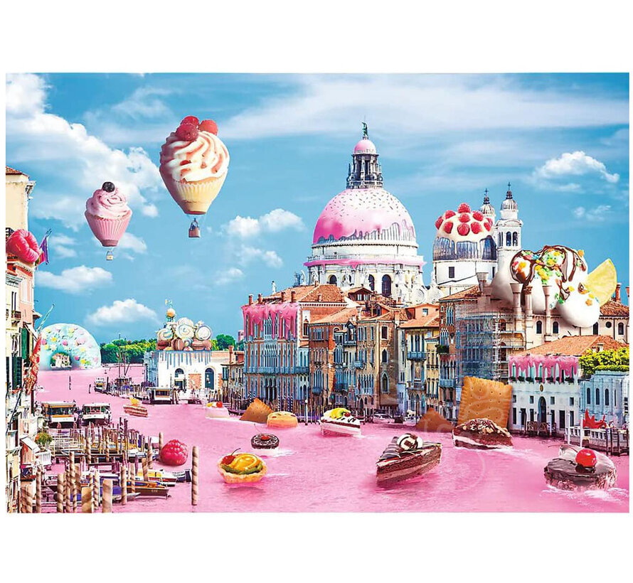 Trefl Funny Cities: Sweet in Venice Puzzle 1000pcs