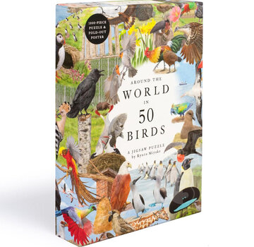 Laurence King Publishing Laurence King Around the World in 50 Birds Puzzle 1000pcs