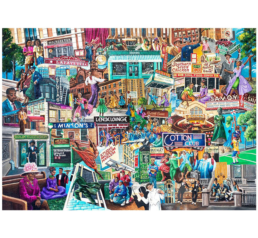 Artisan Sheila Bridges: Harlem Puzzle 1000pcs