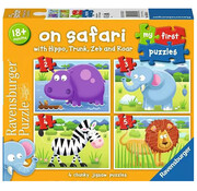 Ravensburger Ravensburger My First Puzzle: On Safari Puzzle 2, 3, 4, 5 pcs