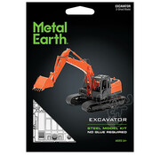 Metal Earth Metal Earth Excavator (Orange) Model Kit