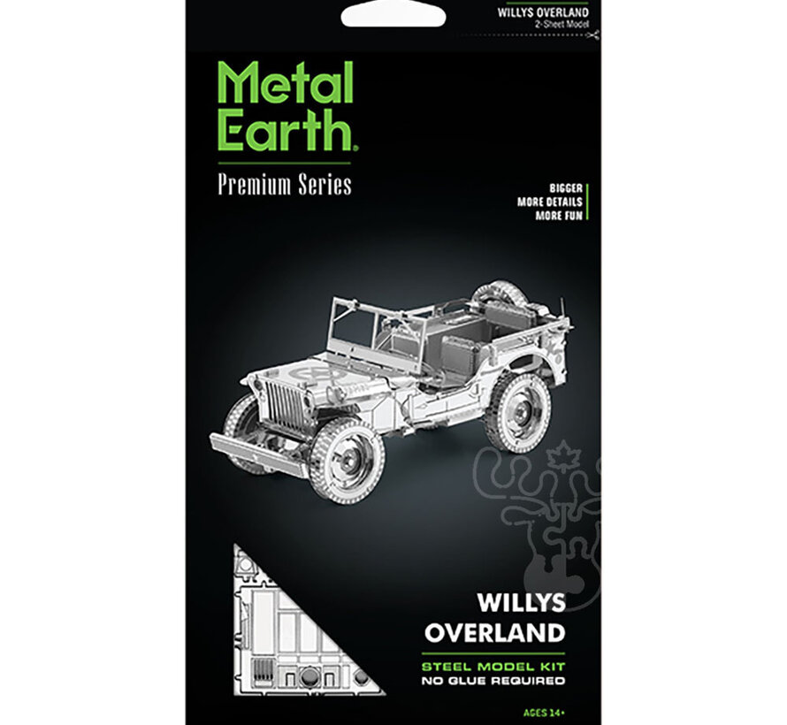 Metal Earth Iconix Willys Overland Model Kit