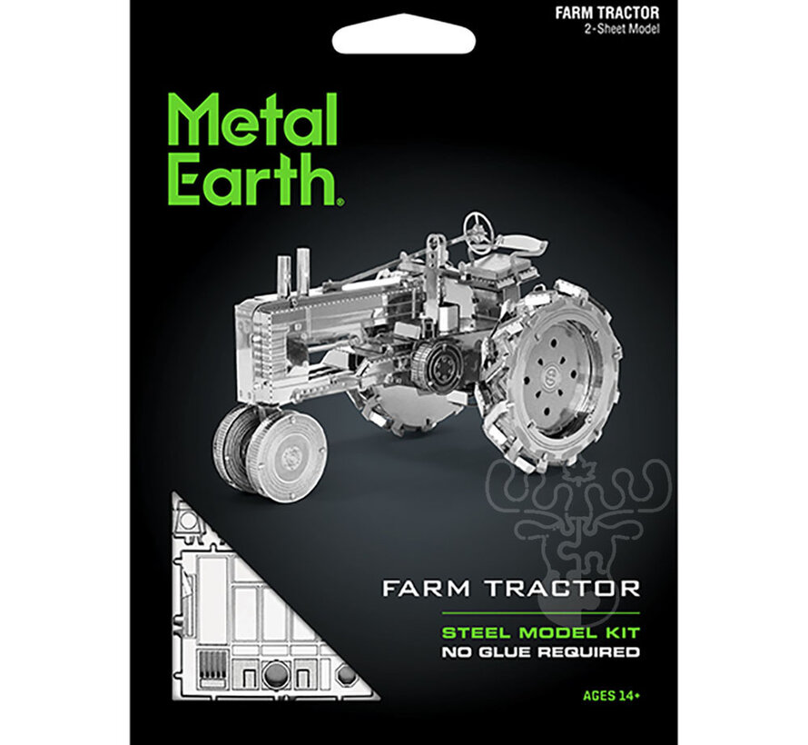 Metal Earth Farm Tractor Model Kit