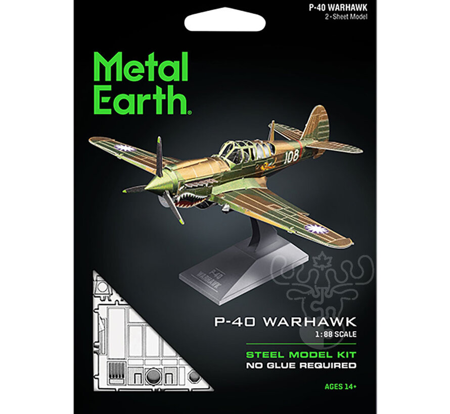 Metal Earth P-40 Warhawk