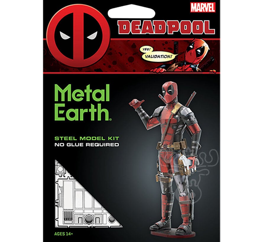 Metal Earth Marvel Deadpool Model Kit