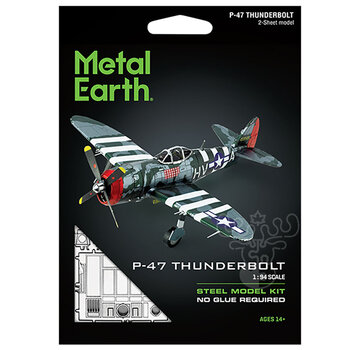 Metal Earth Metal Earth P-47 Thunderbolt Model Kit